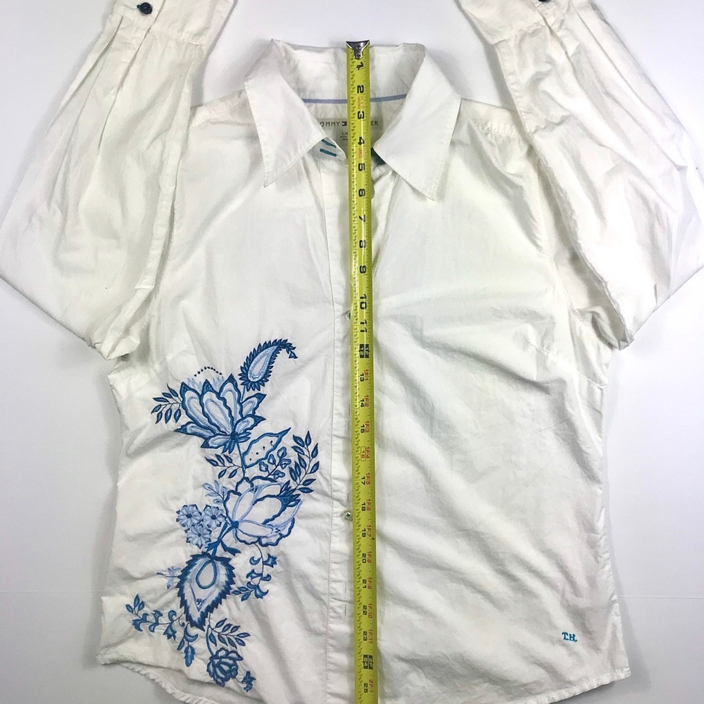 TOMMY HILFIGER L/S B/D Collared Shirt, Size L